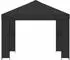 vidaXL Pavillon 3x3m Polyester 190gsm anthrazit (900351)