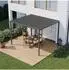 GFP - Garten- & Freizeit-Profi Primeyard Pergola 3x2,5m Stahl, anthrazit, verstellbares Lamellendach (GFPV01105)