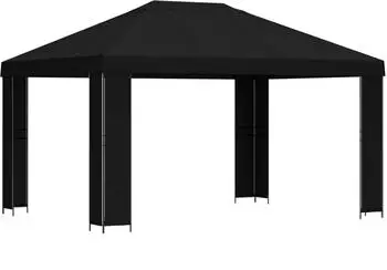 vidaXL Partyzelt 4&times;3m Polyester und Stahl 190