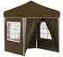 vidaXL Pop-up Partyzelt 195x195x245cm taupe Oxford-Stoff (42019740)
