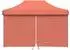 vidaXL Party-Zelt Oxford-Stoff 279x410x315cm, terrakotta