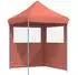 vidaXL Partyzelt 200x200x306cm terrakotta, Oxford-Stoff