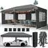 LuxusKollektion Faltpavillon 3x6m grau, wasserdicht, UV-Schutz 50+, 420D Oxford, mit Seitenteilen