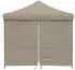 vidaXL Party-Zelt 292x292x315cm, Oxford-Stoff, taupe