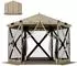Outsunny Sechseck-Faltpavillon 3x2,6m, wasserdicht, khaki (84C-726V00KK)