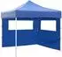 vidaXL Partyzelt 291x291x315cm blau, Oxford-Stoff