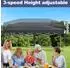 LuxusKollektion Faltpavillon 3x6m wasserdicht UV-Schutz, schwarz