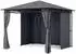 Blumfeldt Mondo Gartenpavillon Stahl/Polyester 295x295cm dunkelgrau