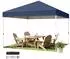 LuxusKollektion Faltpavillon 3x3m blau, wasserdicht, UV50+