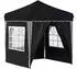 vidaXL Pop-up Partyzelt 195x195x245cm anthrazit Oxford-Stoff wasserdicht