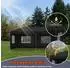 LuxusKollektion Pop-Up Pavillon 3x6m mit Seitenteilen und Fenstern, anthrazit