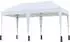 Costway Faltpavillon 3x6m, Pop-up, wasserdicht, UV 50+, weiß