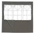 vidaXL Partyzelt-Seitenteile 200x195cm anthrazit, PE und Stahl, 2 Stk.