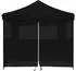 vidaXL Party-Zelt 292x292x315cm, schwarz, Oxford-Stoff