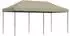 vidaXL Partyzelt 292x580x315cm, Oxford-Stoff, taupe