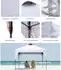 LuxusKollektion Pop-Up Pavillon 3x3m wasserdicht, UV-Schutz, weiß