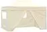 vidaXL Party-Zelt 280x410x315cm, creme, Oxford-Stoff