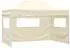 vidaXL Party-Zelt 280x410x315cm, creme, Oxford-Stoff