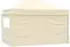 vidaXL Party-Zelt 280x410x315cm, creme, Oxford-Stoff