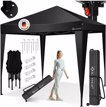Kesser Faltpavillon Pop-Up 3x3m wasserdicht UV-Schutz 50+