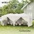 Woltu Faltpavillon 3x6m Pop-Up mit 6 Seitenteilen, beige (W0UTT0291)