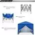 LuxusKollektion Pop-Up Pavillon 2,5x2,5m wasserdicht UV50+ weiß