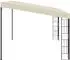vidaXL Wand-Pavillon 3x4m Stoff, creme (47988)