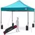 LuxusKollektion Faltpavillon Pop-up türkis 2,5x2,5m