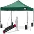 LuxusKollektion Faltpavillon Pop-up 2,5x2,5m wasserdicht, dunkelgrün