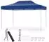 Costway Pop-Up Faltpavillon 3x4,5m höhenverstellbar, wasserdicht, blau (ZB34502ZK)