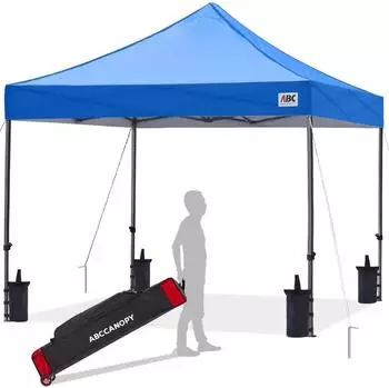 LuxusKollektion Pop-up Pavillon 2,5x2,5m k&ouml;nigsblau, wasserdicht (111336)