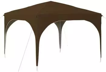 vidaXL Pop-up Partyzelt 290x290x245cm taupe