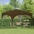 vidaXL Pop-up Partyzelt 290x290x245cm taupe