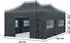 VONROC Pavillon 6x4,5m EasyUp mit Seitenwänden, grau, UV50+ (S3_PT502XX_GREY)
