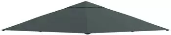 OKWISH Ersatzdach f&uuml;r Pavillon 298x295cm, Polyester, dunkelgrau