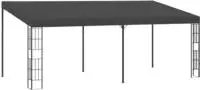 vidaXL Wand-Pavillon 3x6 m Anthrazit Stoff