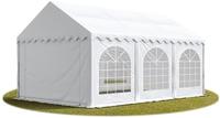 Toolport Festzelt Partyzelt 3x6 M Premium, Hochwertige Pvc Plane 750 N In Wei&szlig; 100%
