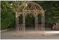 CLP Pavillon Leila Metall HBT: 313x284x263 cm antik braun