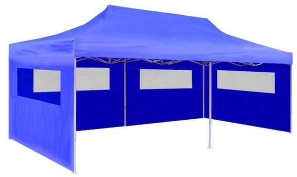 vidaXL Faltpavillon 3 x 6 m blau