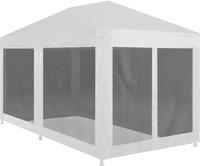 vidaXL Partyzelt mit 6 Mesh-Seitenw&auml;nden 6 x 3 m