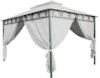 Spetebo Ersatzdach f&uuml;r Pavillon 4 x 3 m grau