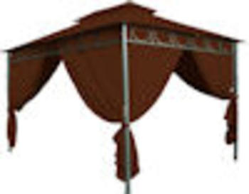 Spetebo Ersatzdach f&uuml;r Pavillon 4 x 3 m braun