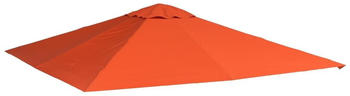 Outsunny Ersatzdach 300 x 300 cm orange