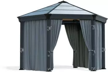 Palram Vorhangset für Roma Hexagonal 415 x 359 cm