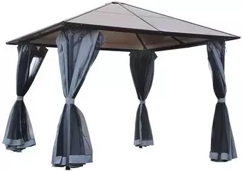 Outsunny Gartenpavillon 300 x 300 cm (84C-048)