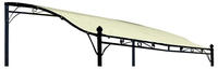 DEGAMO Dachplane für Mantova 300 x 250 cm ecru