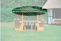 promadino Pavillon-Ersatzdach "Rosenheim"