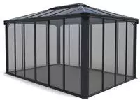 Palram - Canopia Pavillon "Geschlossen, Ledro" 430 x 295,5 cm