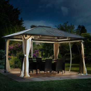 BRAST Werkzeuge Brast Summerdream 300 x 400 cm mit LEDs beige (5006000501)