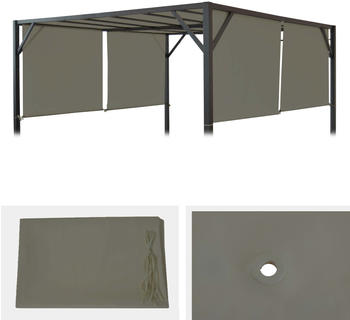 Mendler Ersatzbezug für Baia 400 x 400 cm taupe (75847)